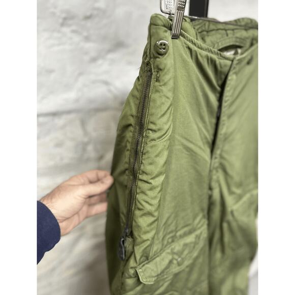Vtg 70s US Air Force Cargo Pants Extreme Cold Weather Trouser Type F-1B USAF - Picture 2 of 12